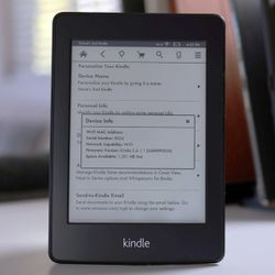 Kindle Paperwhite 1st Gen — Older Model, Read Limitations