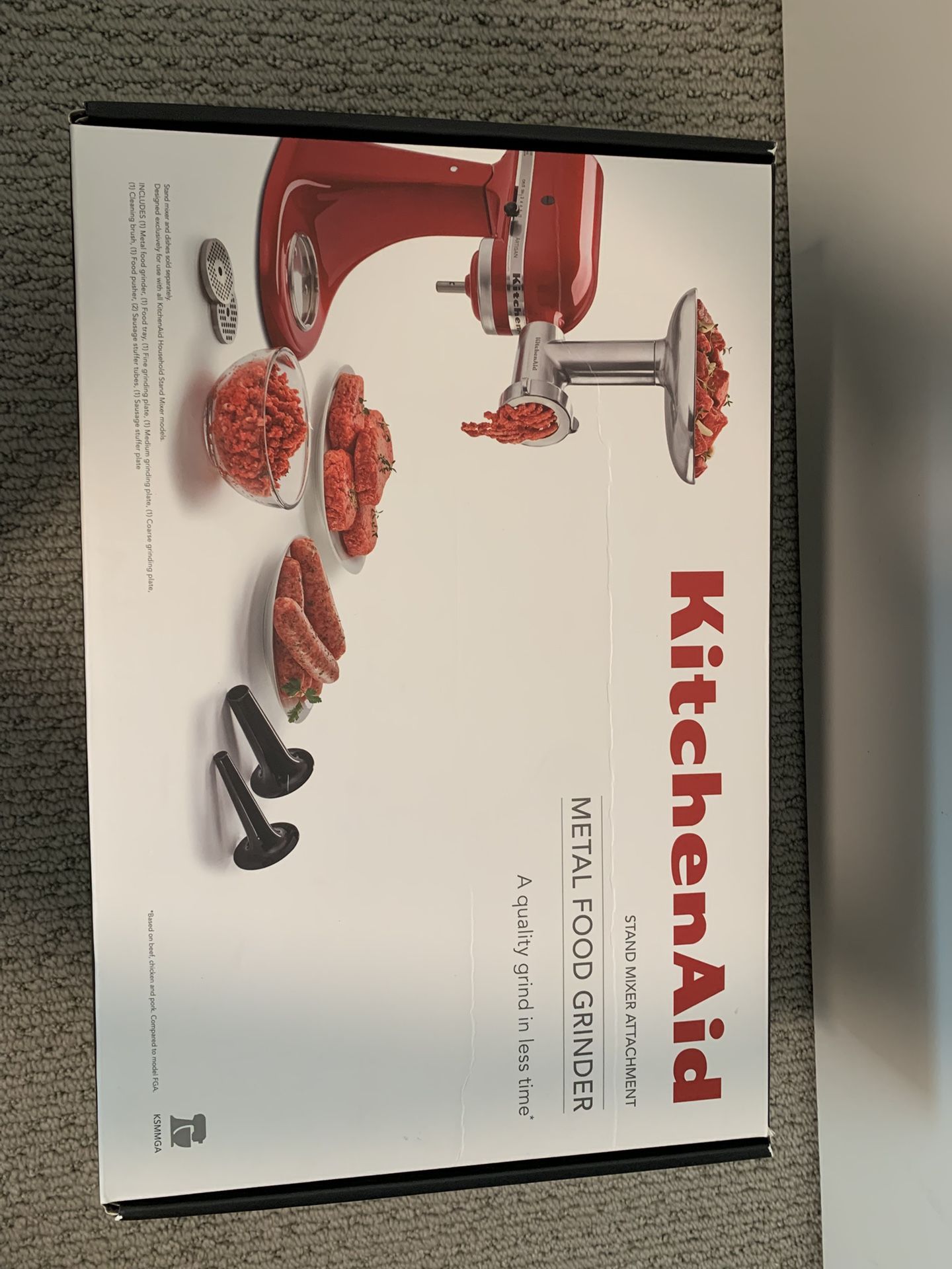 KitchenAid Metal Food Grinder - Stand Mixer Attachment