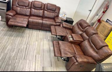 Santiago two piece sofa and loveseat $1199