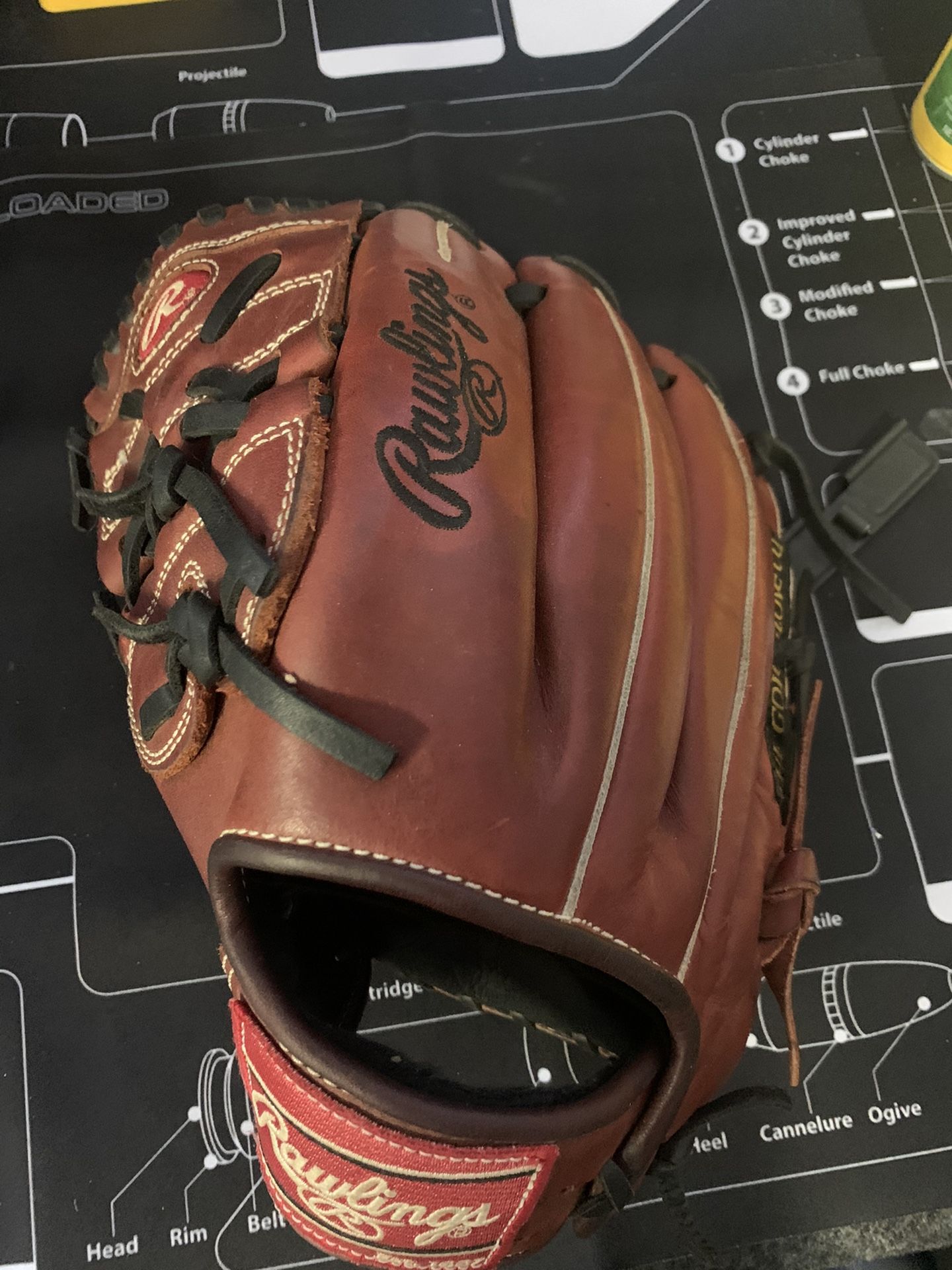Rawlings-Heart of the Hide 11.5” lefty baseball glove