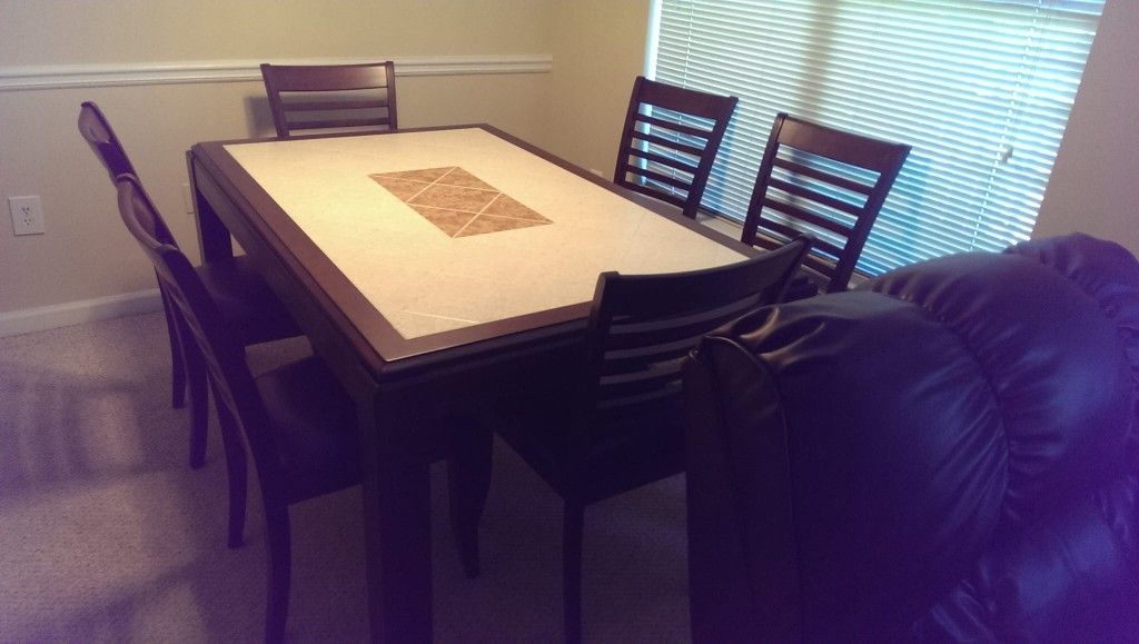 Dining Table Set With 6 Chairs