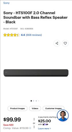 Sony Soundbar Speaker