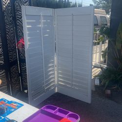Wood Room Divider 