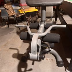 Exercise Weight Bench With 30 Lbs 