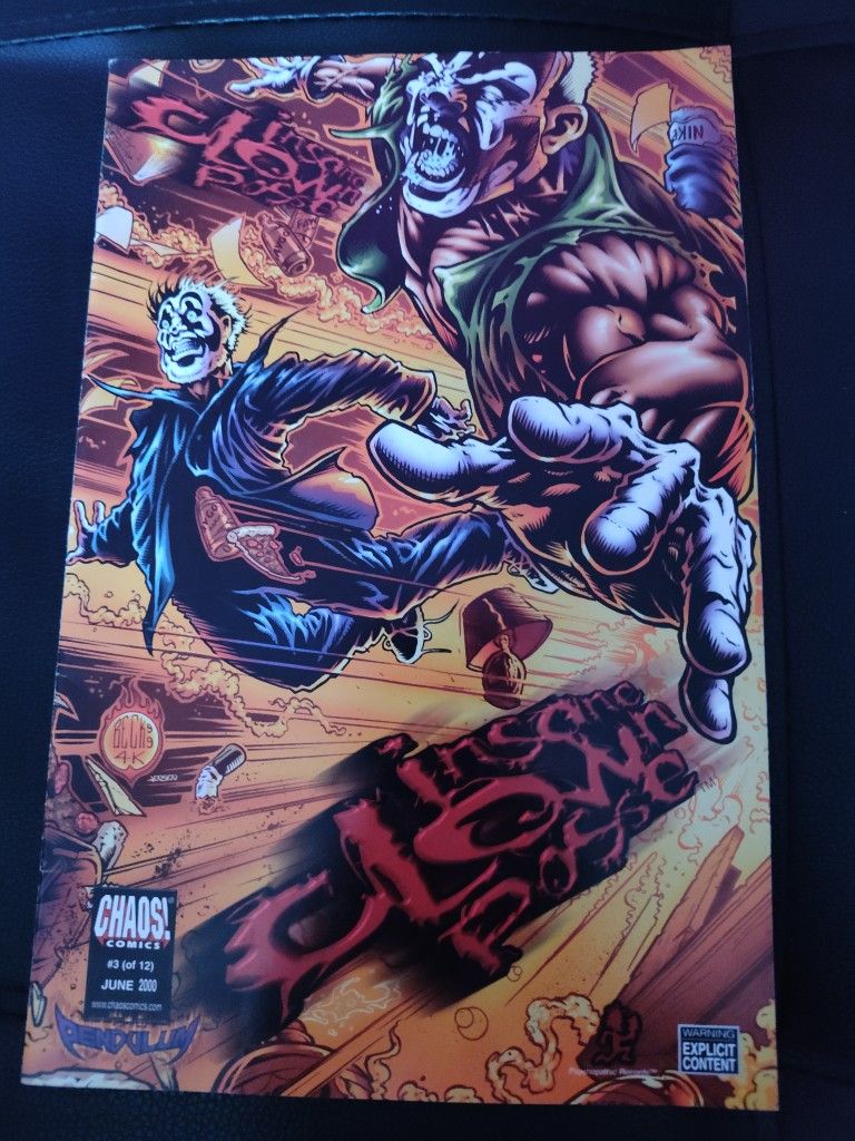 Insane Clown Posse Icp Comic Book Year 2000