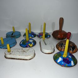 10 Antique Halloween Noisemakers 