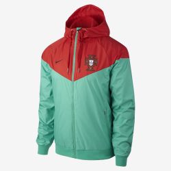  Nike Portugal Soccer Team Warmup Jacket Windbreaker Size Large 
