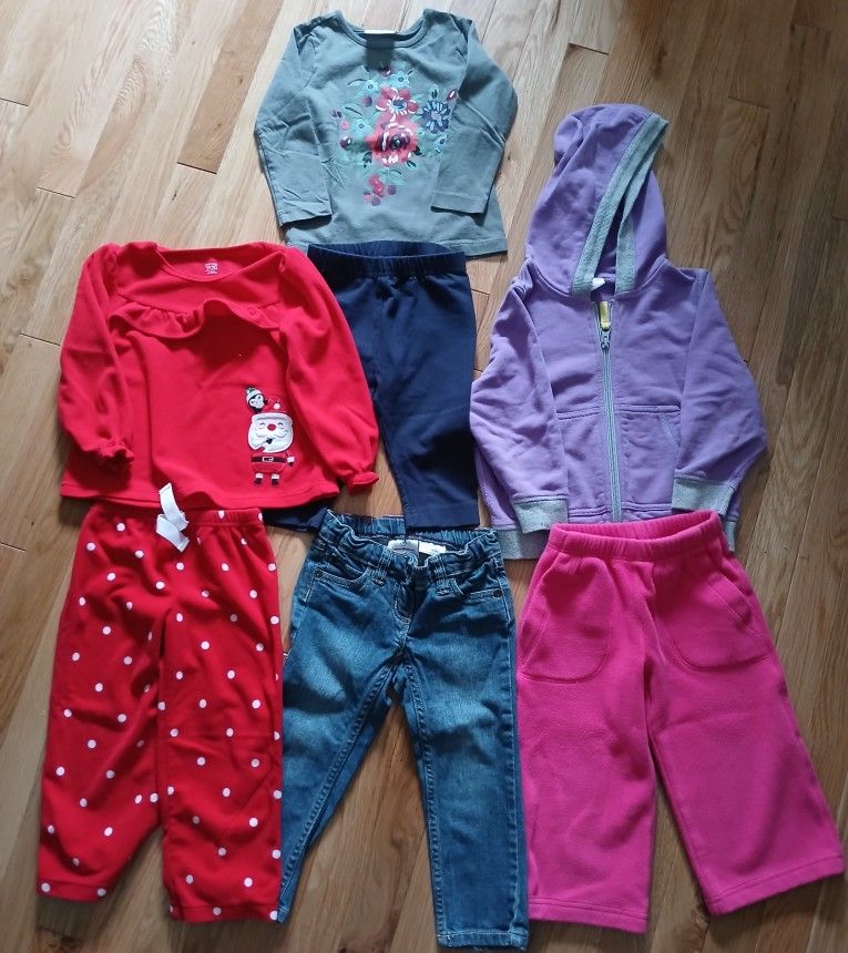 Toddler Size 3 Clothing Lot/hanna Andersson/ Carters