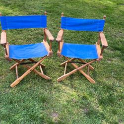 Two MCM Directors Chairs