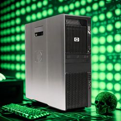 Xeon 16 Core "OverKill" Gaming Server PC - GTX 970, 48GB RAM, SSD, 1.25TB, Kb M!