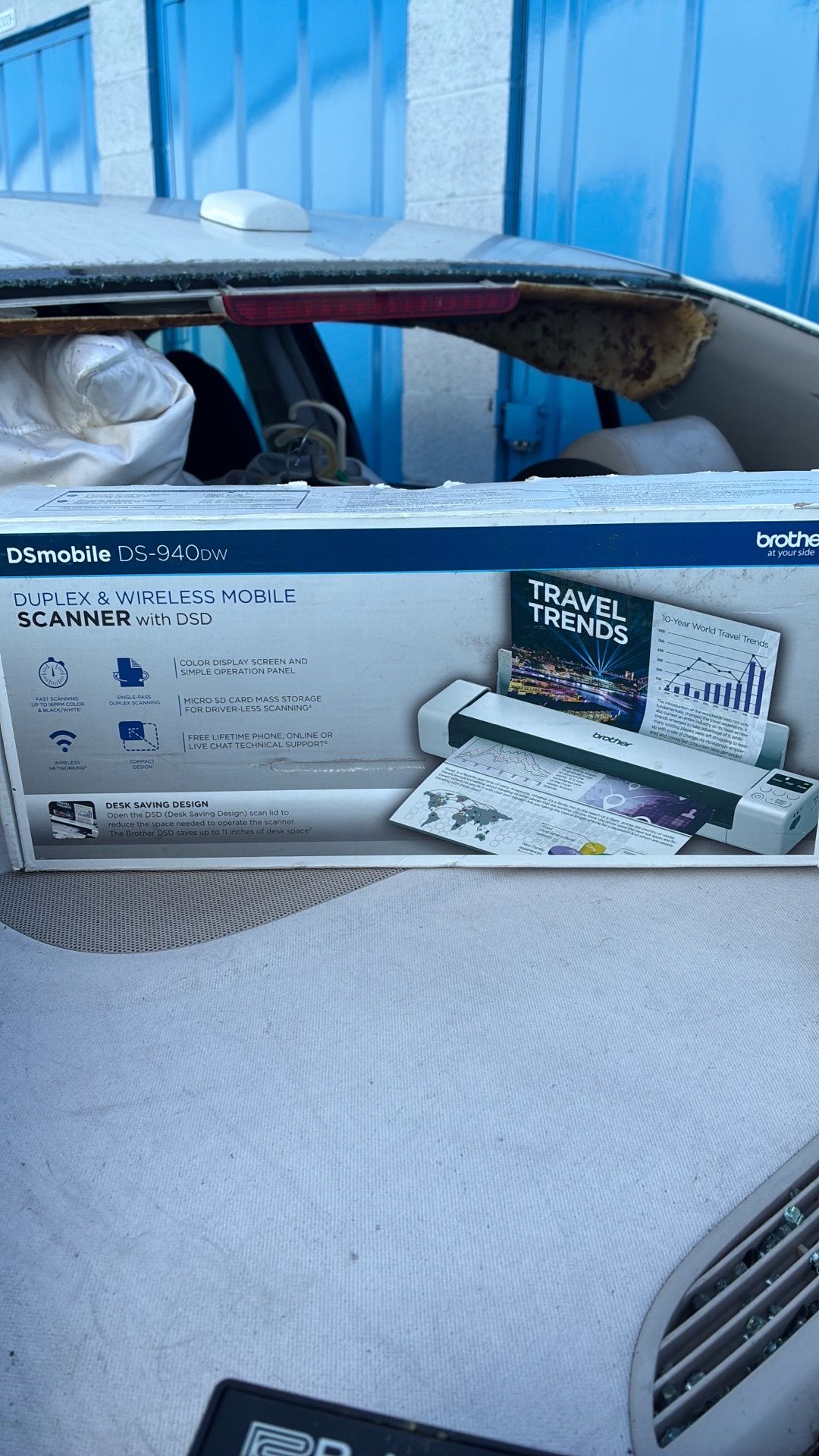 Brother DSmobile DS-940DW Duplex Wireless mobile scanner with DSD