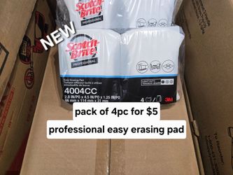 New scotch brite 3M professional erasing pads