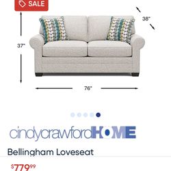 Sleeper Sofa And Matching Love Seat