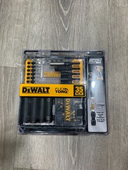 BRAND NEW DEWALT FLEXTORQ 35-PIECE IMPACT READY BIT SET