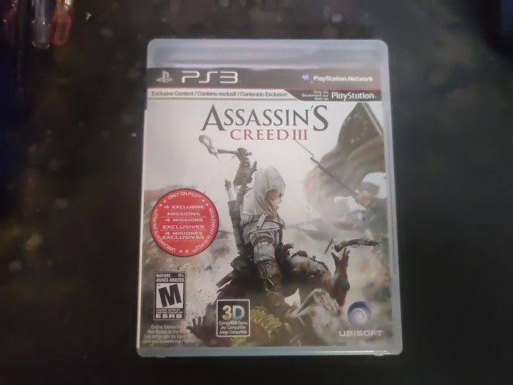 Assassin's Creed III PS3