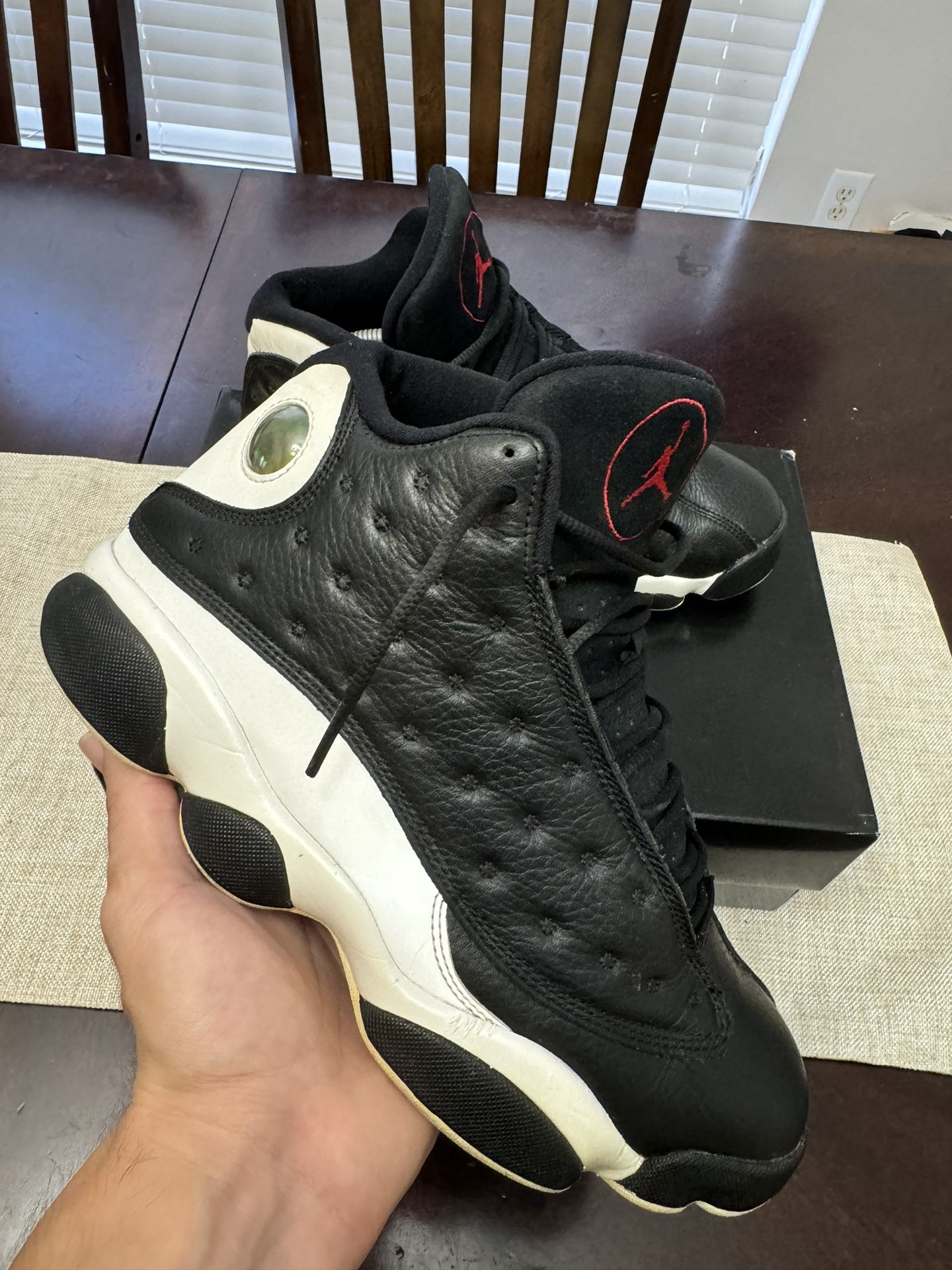 Jordan 13 Black And White