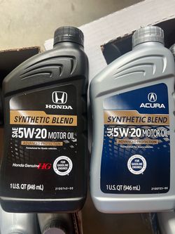Honda & Acura 5W-20 Synthetic Blend Motor Oil