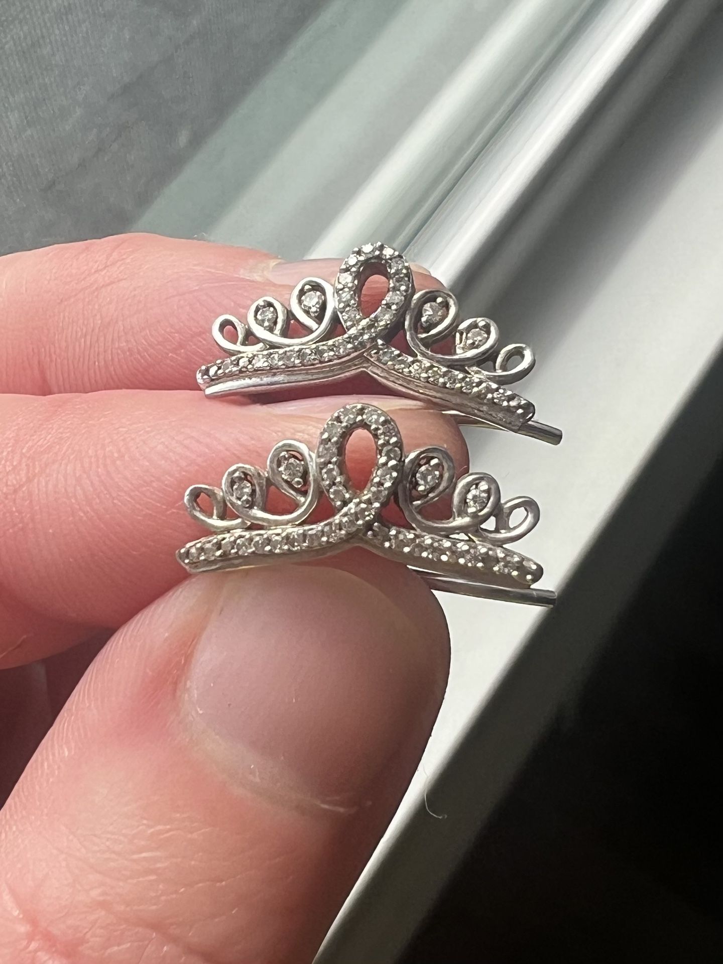 Diamond, White Gold, Crawler Earrings