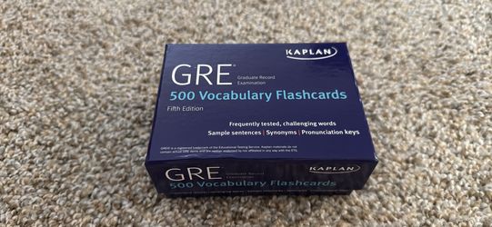 GRE Vocabulary Flashcards