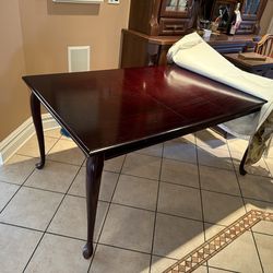 Cherry wood Breakfast table with 6 chairs  at great price