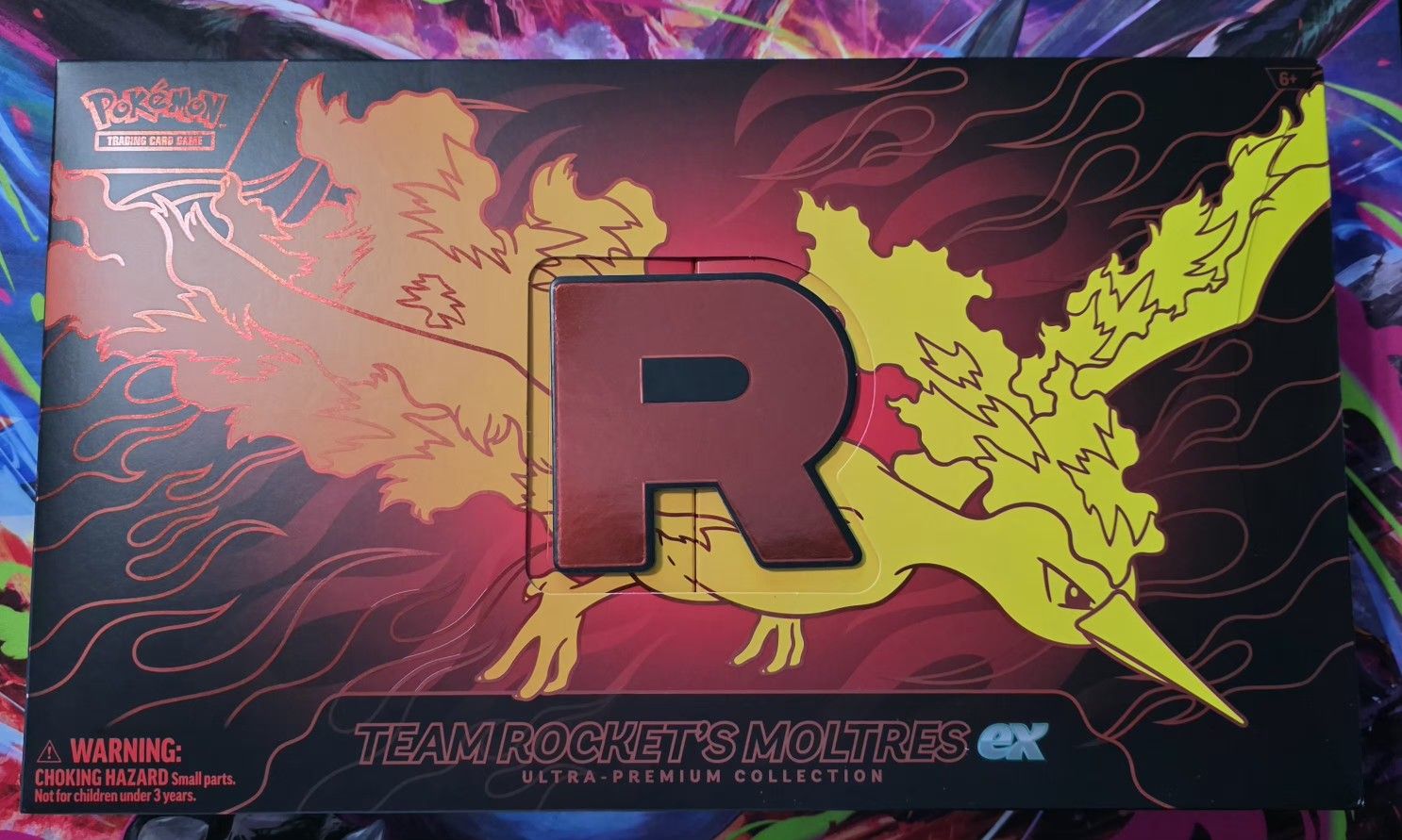 Pokemon Team Rocket’s Moltres ex Ultra-Premium Collection