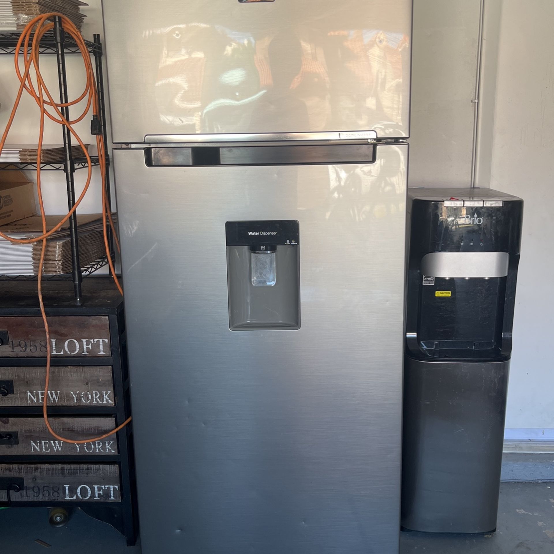 Samsung Refrigerador Top Freezer With Twin Cooling Digital Inverter Silver