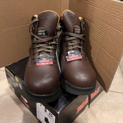 Men’s Steel Toe Work Boots Size 7