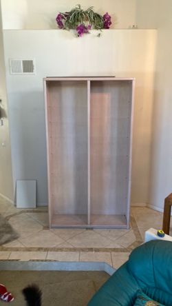 Book Shelf solid oak white wash