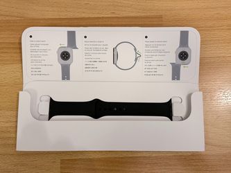 NEW Open Box - Apple Watch Sport Band 46mm, Black, M/L