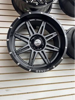 New Wheels In Stock For 5 Lug Ram 1500, Wicked Off-Road W905 20x10 5x139.7 WE FINANCE