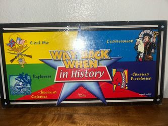 New Sealed History Board Game