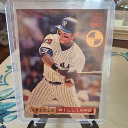 Bernie Williams New York Yankees Baseball Cards Lot 