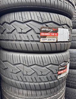 New Nitto 295/45R20 Tires