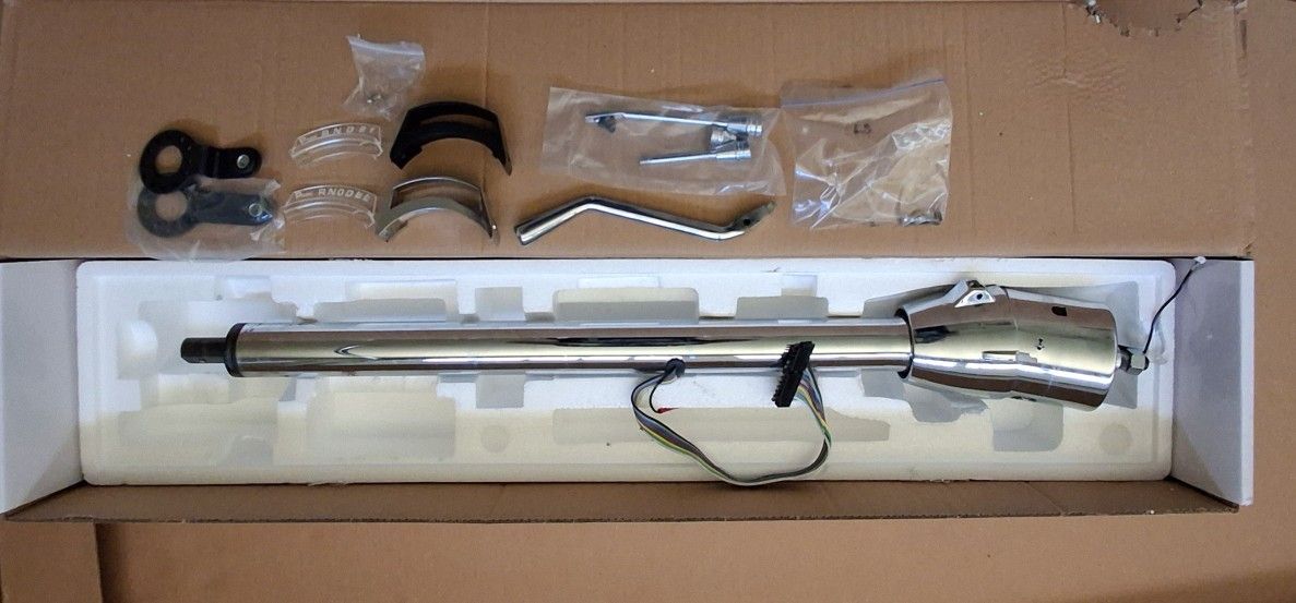 New universal 33" tilt steering colum with column shifter