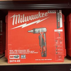 Milwaukee M12 Pex Expander Kit 