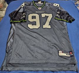 Used Seattle Seahawks Patrick Kerney Reebok Jersey, Men's XL 