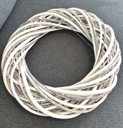 White Decorative Wreath