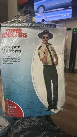Super Troopers Trooper Uniform Costume Adult Medium