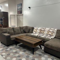 Sofa Set With Coffee Table