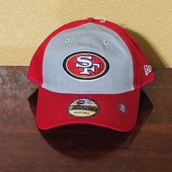 SF 49ers Red & Grey Hat