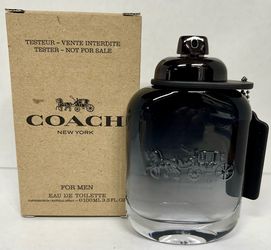 Coach New Never For Men 3.3 Fl. Oz./100 Ml. Tester Bottle