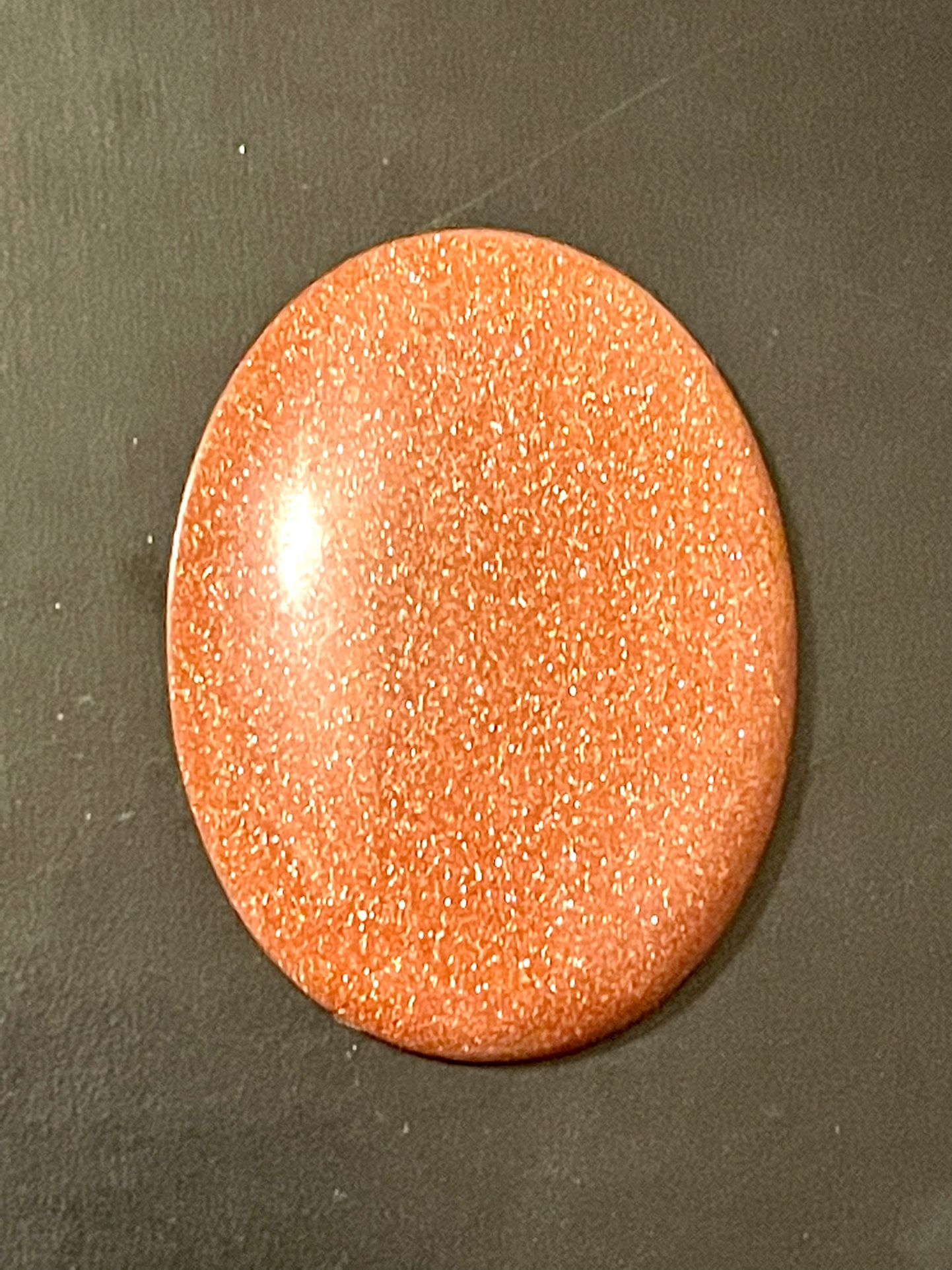 Shimmering Gold Stone Cabochon 