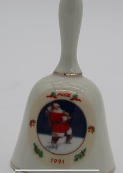 Coca Cola Santa Clause 1991 Bell