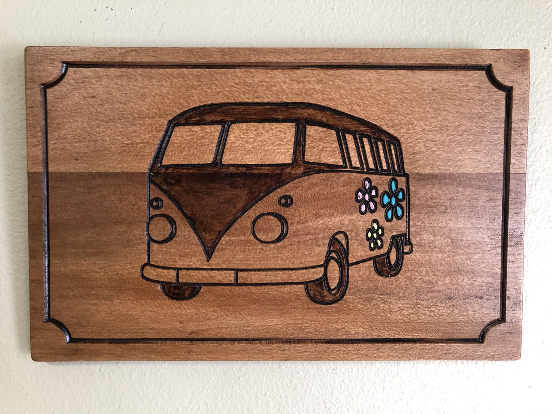 VW wood craft two pieces