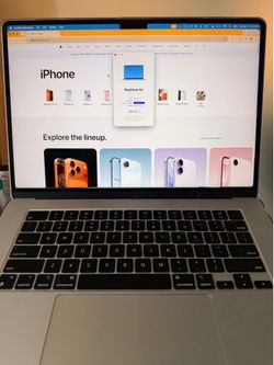 M3 15inch 2024, 16Gb, 256SSD  MacBook Air