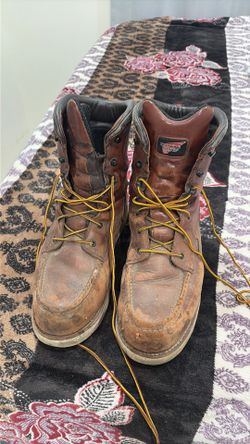 8 inch redwing waterproof steel toe reboot
