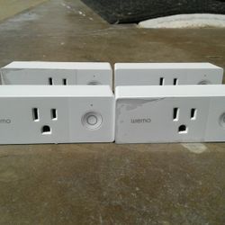 Wemo Mini Smart Plug 4-Pack, WiFi Enabled, Works with Amazon Alexa and the Google Assistant 