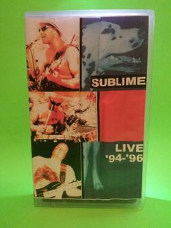 SUBLIME LIVE 94-96. BOOTLEGG VHS RARE 90S