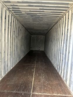 40ft Storage Container Conex, Cargo, Secure,