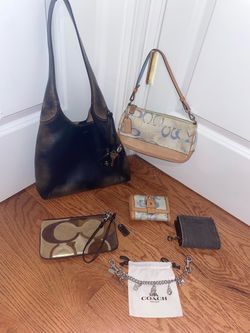 Coach bag and accessories bundle